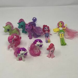 My Little Pony Equestria Girls Dolls & Ponies Small Figures Lot of 9